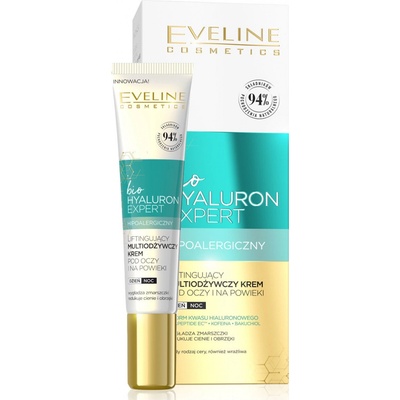 Eveline Cosmetics Bio Hyaluron Mutli-výživný oční krém s liftingem 20 ml