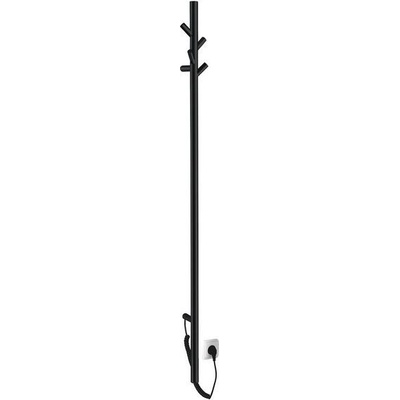 Sapho Pasador ER175BV okrúhly 150 mm x 1500 mm čierny matný