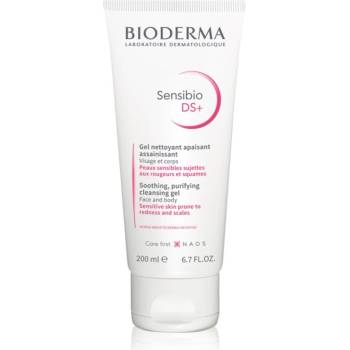 BIODERMA Sensibio DS+ Gel Moussant почистващ гел за чувствителна кожа на лицето 200ml