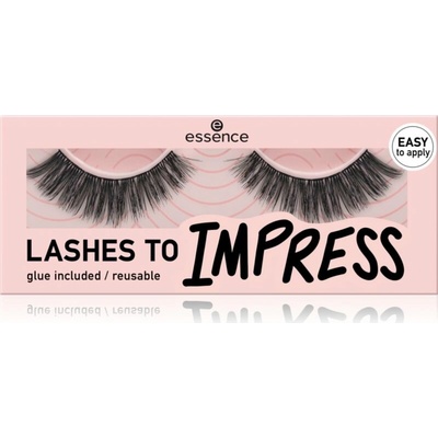 essence LASHES TO IMPRESS umelé mihalnice 09 Big Lash Crush 1 pár