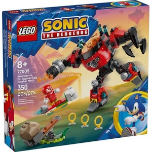 LEGO® Sonic the Hedgehog - Knuckles vs. Dr. Eggman Egg Crusher Mech (77005)