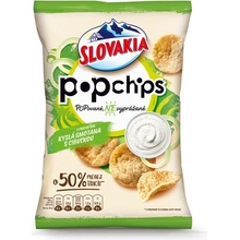 Slovakia Popchips kyslá smotana s cibuľkou