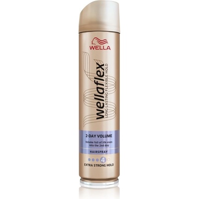 Wella Wellaflex 2 Days Volume lak na vlasy so silnou fixáciou pre objem 250 ml