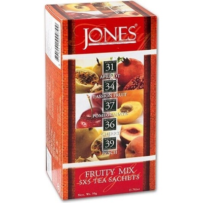 JONES Variácie No.25 Black Fruity 5 x 5 x 2 g