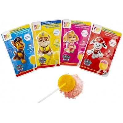 Sweet´n Fun Tlapková patrola Lízátko s práškem 15 g