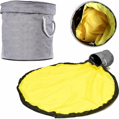 Kruzzel Koš na hračky s podložkou 19556 – Zboží Dáma