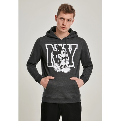 MERCHCODE Мъжки суичър MERCHCODE Mickey NY в сив цвятUB-MC420-00091 - Сив, размер XS