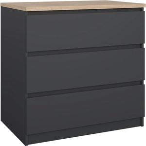 Tvilum Тъмносив скрин 77x76x50 cm Naia - Tvilum (75226ighl)
