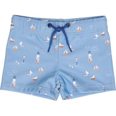Little Dutch Детски бански тип шорти с UV 50+ Little Dutch Sailors Bay - Dark Blue, 74-80 cm, 6-12 м (CL31481643)