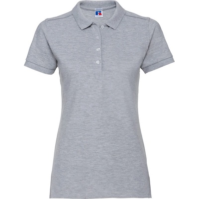 Russell Polokošile 566F elastická krátký rukáv dámská COT-10566F34600 Oxford světlá