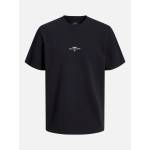 Jack and Jones Тениска Jack and Jones Men's RDD Tee Short Sleeve Crew Neck T-Shirt - Black