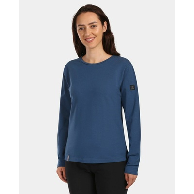 Kilpi Дамска памучна тениска с дълъг ръкав Kilpi PROMOX-W Тъмносиня Kilpi | Sin | ЖЕНИ | 40