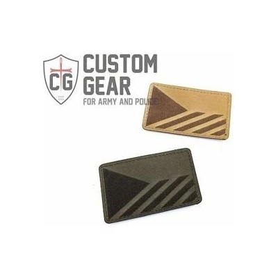 Custom Gear Laser Flag Patch pravá - Coyote Brown
