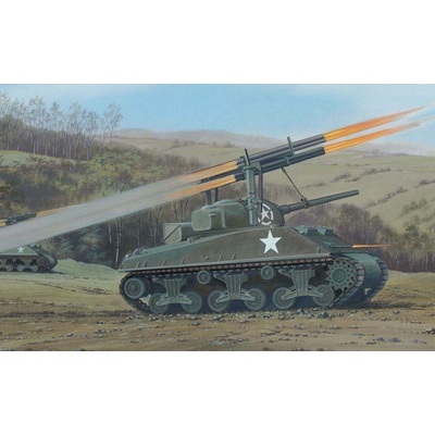 Airfix Sherman Calliope Model Set tanku s raketometom 1:76 74 dielov