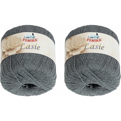 BELLATEX Lasie 50 g set 2 ks – 123 tmavosivá
