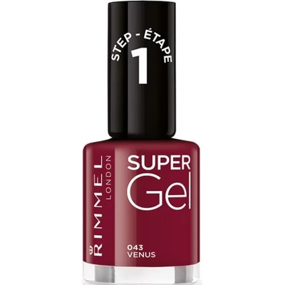 Rimmel Super Gel лак за нокти Woman 12 мл 043 Venus