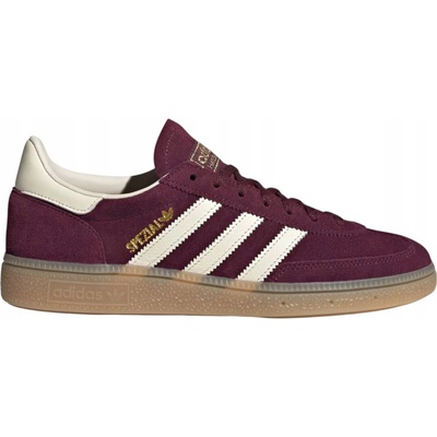 adidas bordová kožená nízka