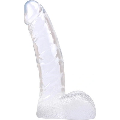 Chisa HOT Ding Dong dildo gelové transparentní
