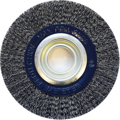 Brúsna kefa priemer150mm vŕtanie 31,75mm, oceľový drôt 0,3m