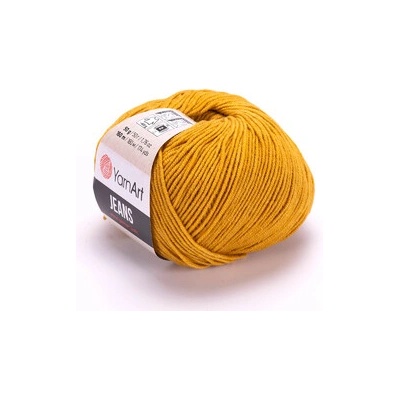 YarnArt Jeans 84 - hořčicová