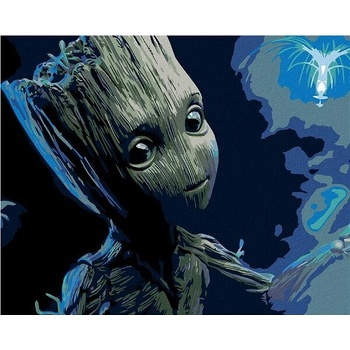 Maľovanie podľa čísel Groot 04