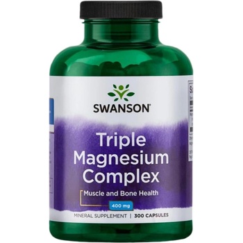 Image 1 of Swanson Triple Magnesium Complex 400 mg [300 капсули]