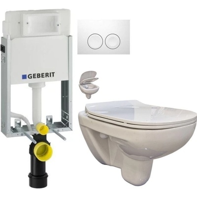 GEBERIT KOMBIFIXBasic s tlačítkem DELTA 21 110.100.00.1 21BI EG1