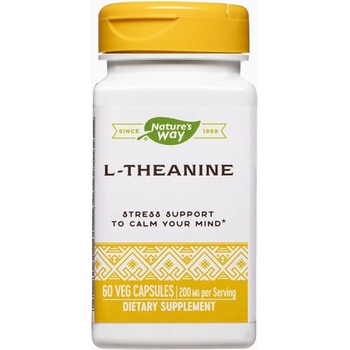 Nature's Way L-Theanine, 60 капсули, Nature’s Way