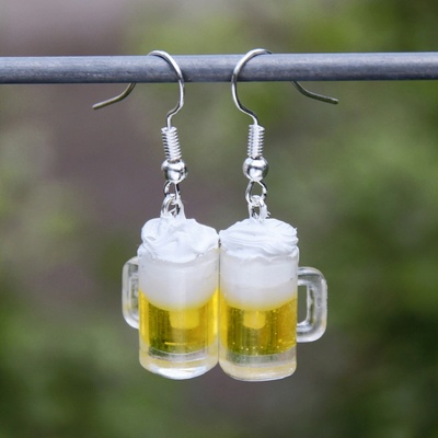 CircusMind Náušnice Pivo S0973