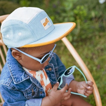 KiETLA: Шапка с козирка със защита UPF50+ - SUNDENIM (KE2SUNDENIM)