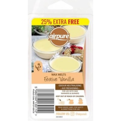 Airpure vosk do arómy lampy Festive Vanilla vianočná vanilka 86 g