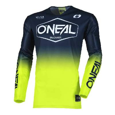 Блуза с дълъг ръкав Oneal Mayhem Hexx long sleeve jersey - Yellow / Blue (Blue / Neon Yellow)