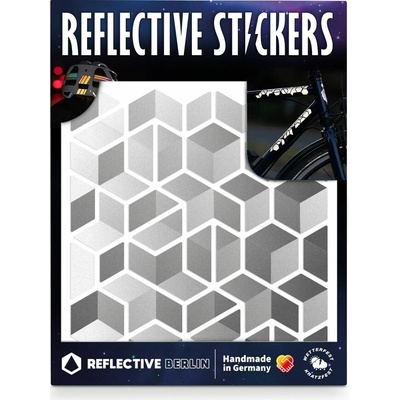 Reflective Berlin Reflective Decals Cubes Grey uni