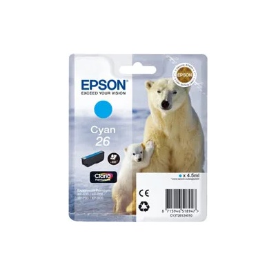 Epson Cartridge 26 Cyan