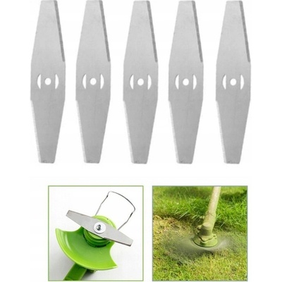 5x OCEĽOVÉ NOŽE ČEPELE DO KROVINOREZU VYMENITEĽNÉ