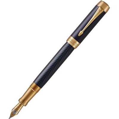PARKER 1502/8131370 Duofold Prestige Blue Chevron Centennial plniace pero