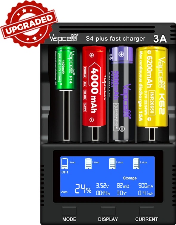 Vapcell 4S Plus