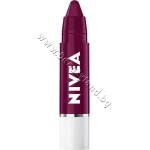 Nivea Балсам за устни Nivea Lipstick Black Cherry, p/n NI-85141 - Цветен балсам за устни Черна Череша (NI-85141)