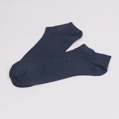 Сиво-сини мъжки чорапи с къс конч