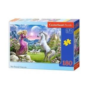 Castorland Puzzle 180 pcs. My Friend Unicorn