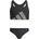 Adidas Детски комплект бикини adidas Kid's 3 Bar Logo Bikini Set Bikini - Black - размер 158 (EU) (750-2927-0117)