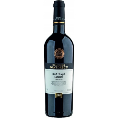 Domeniile Davidescu Rara Neagra & Saperavi Suché červené 2019 13,3% 0,75 l (holá láhev)