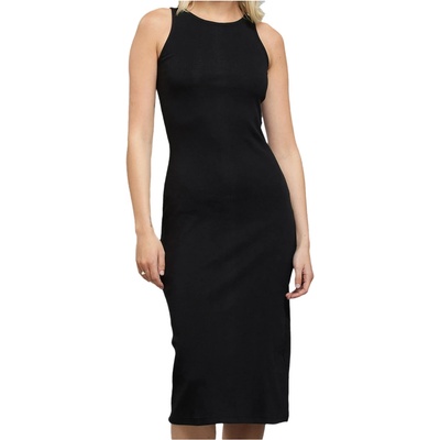 DEDICATED Дамска рокля DEDICATED Women's Rib Dress Motala Dress - Black - размер XS (134-1071-0111)