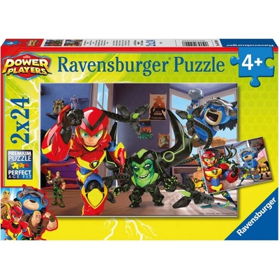 RAVENSBURGER Power Players 2x24 dielov