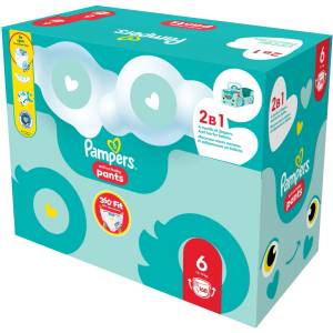 Pampers Пелени-гащички Pampers Active Baby - Размер 6, 13-19 kg, 168 броя (1100058121) - ozone