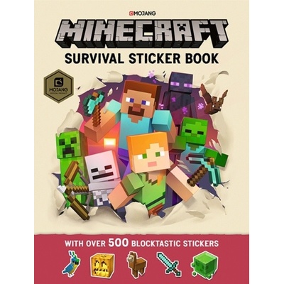 Minecraft Survival Sticker Book Mojang AB