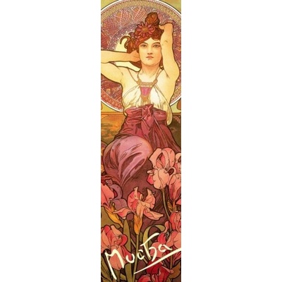 Záložka Alfons Mucha Ametyst