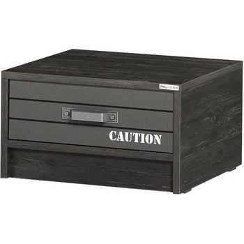 Нощно шкафче Dark антрацит