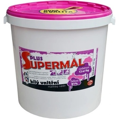 Supermal Plus malířská barva, 40 kg