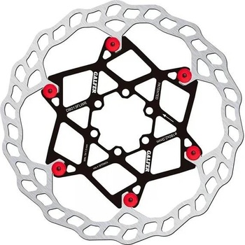 Galfer brzdový kotouč WAVE floating 180x2,0mm (červený) - 6 děr